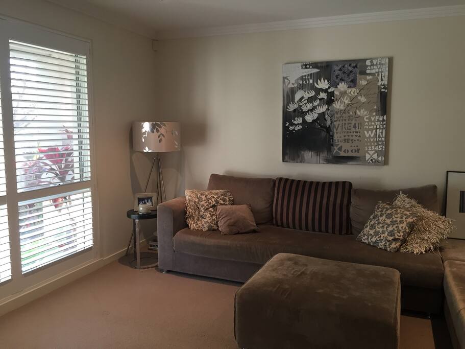 Lounge room with a TV
