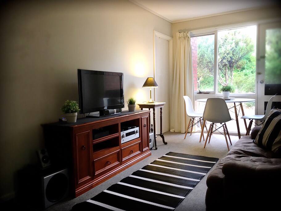 The living room