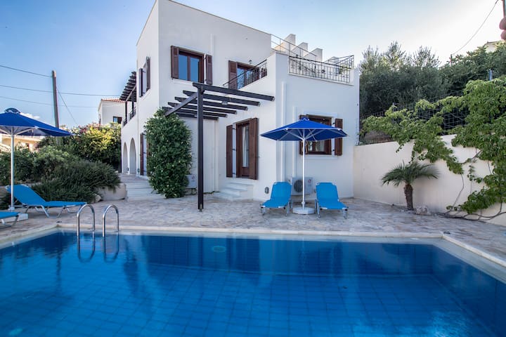 Pool Villa, Cretan Colour, Almyrida Bay View
