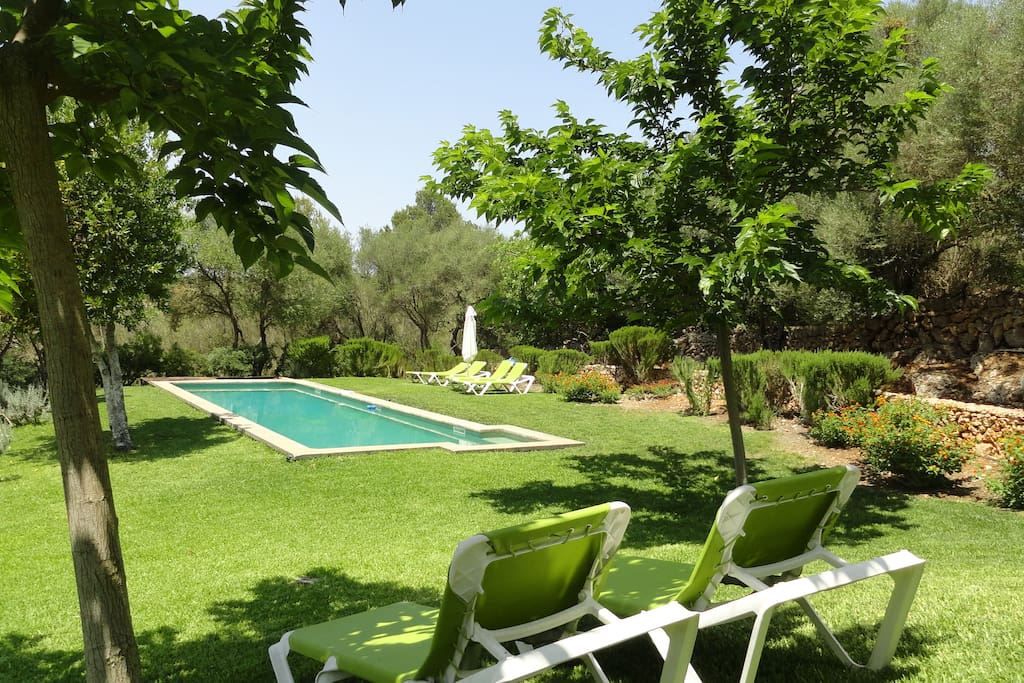 jardín que preserva la intimidad