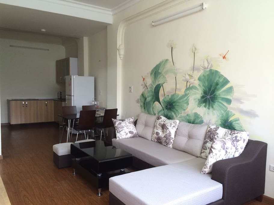 Fresh & bright living room