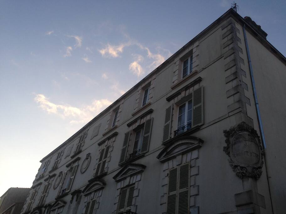 vue extérieure résidence