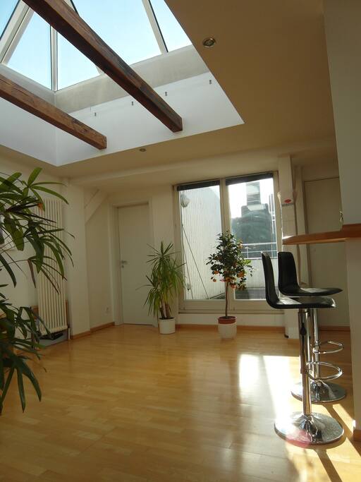 Wohnbereich mit Loggia