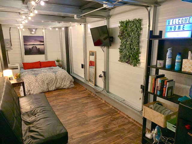 Glamp in a Tiny House with WiFi and Netflix