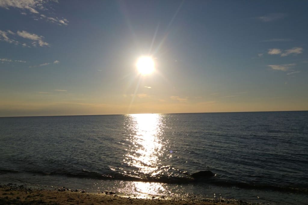 Sonnenuntergang am Meer