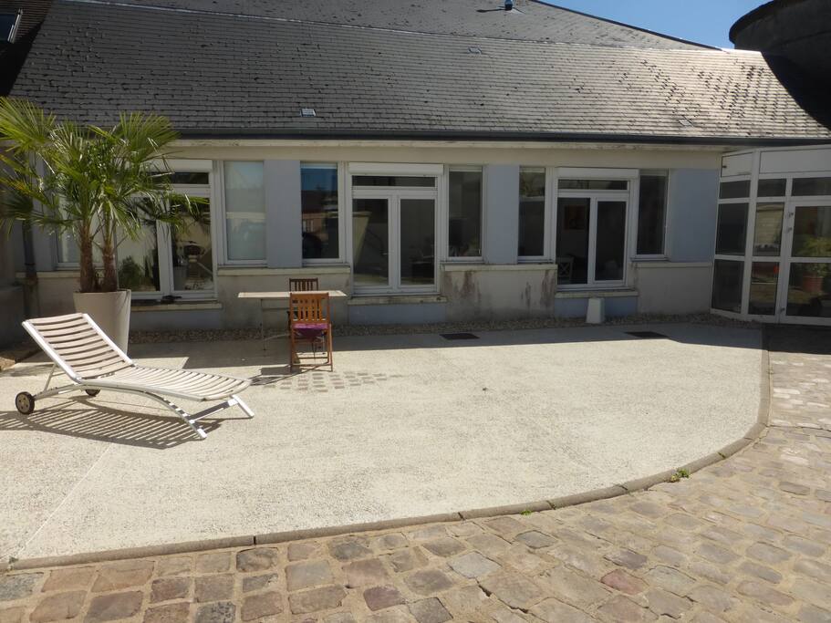 Très grand terrasse