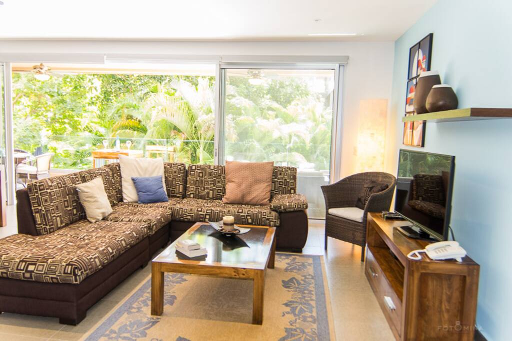 This is the elegant and comfortable living room
