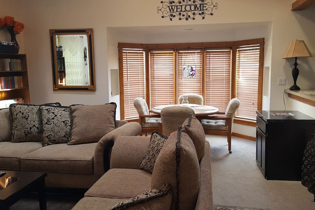 Large Living Room and Dining Area