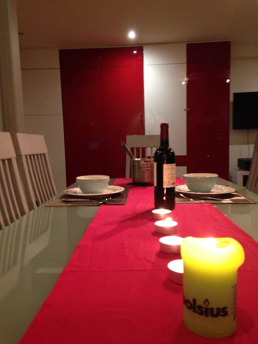 cosy diner table
