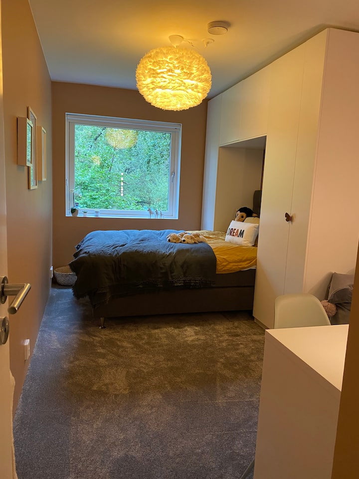 Chambre en bas, lit B120 cm