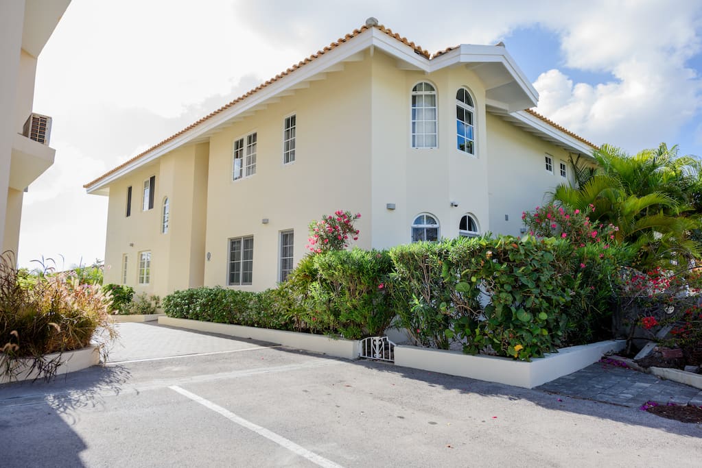Building 6 - designated parking, 2nd from right-hand side.