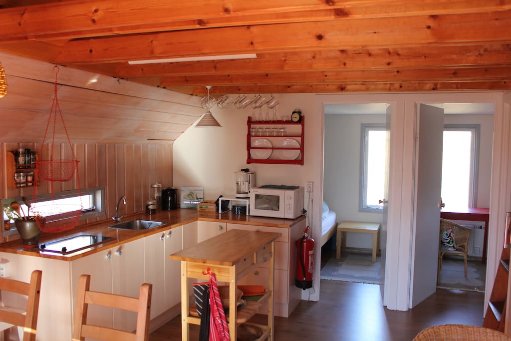 Kitchen and Bedrooms