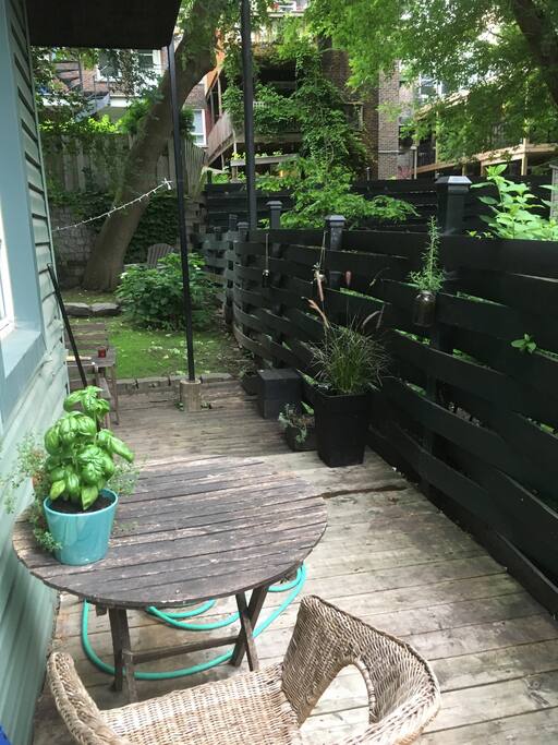 Coin jardin