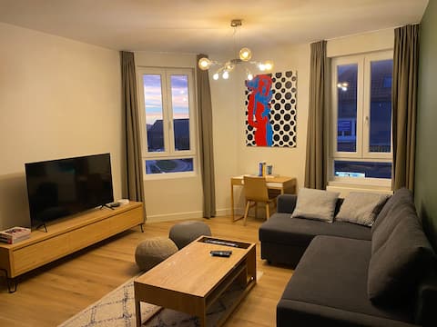 Successful Airbnb property: Duplex du Pont Rose: Apartment for 7 people in Étaples
