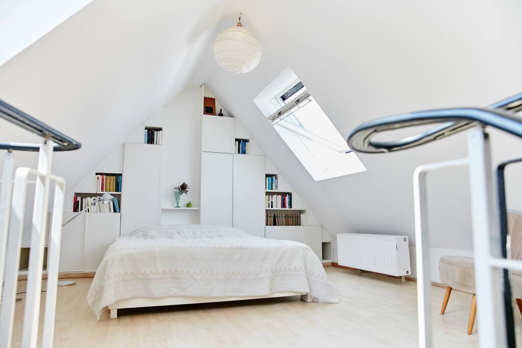 Schlafzimmer 1 mit Doppelbett