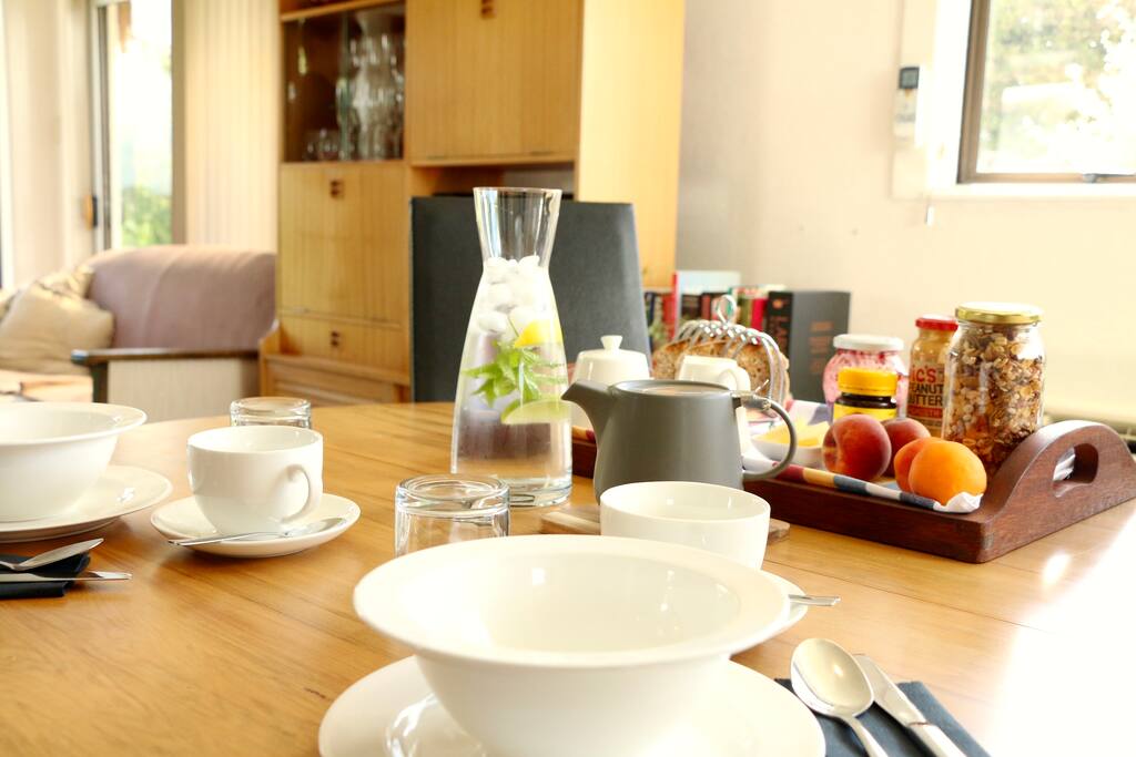 Complimentary breakfast.