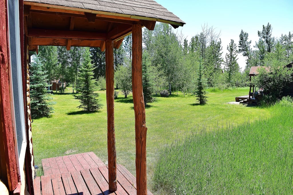 Front Porch of small cabin