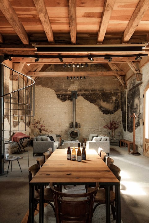 Winery in the middle of the vines - spa and sauna
