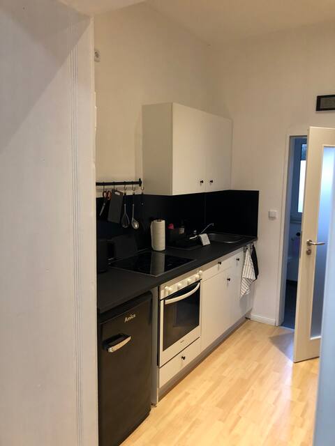 Successful Airbnb property: Modern apartment in an old building in Neuss