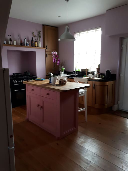 Pink kitchen