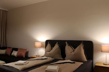 Well-spaced room in the center with optional Sauna