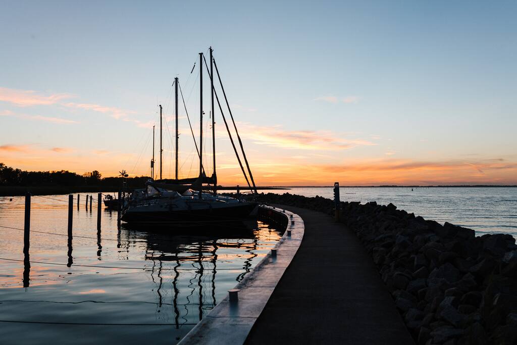 Mönkebude am Abend