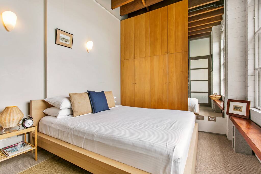 Spacious bedroom