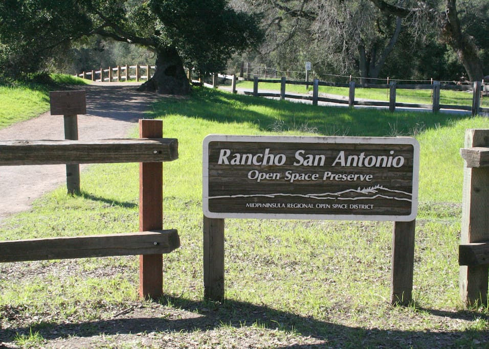 One of the most popular park in the Silicon Valley is only a few blocks from here