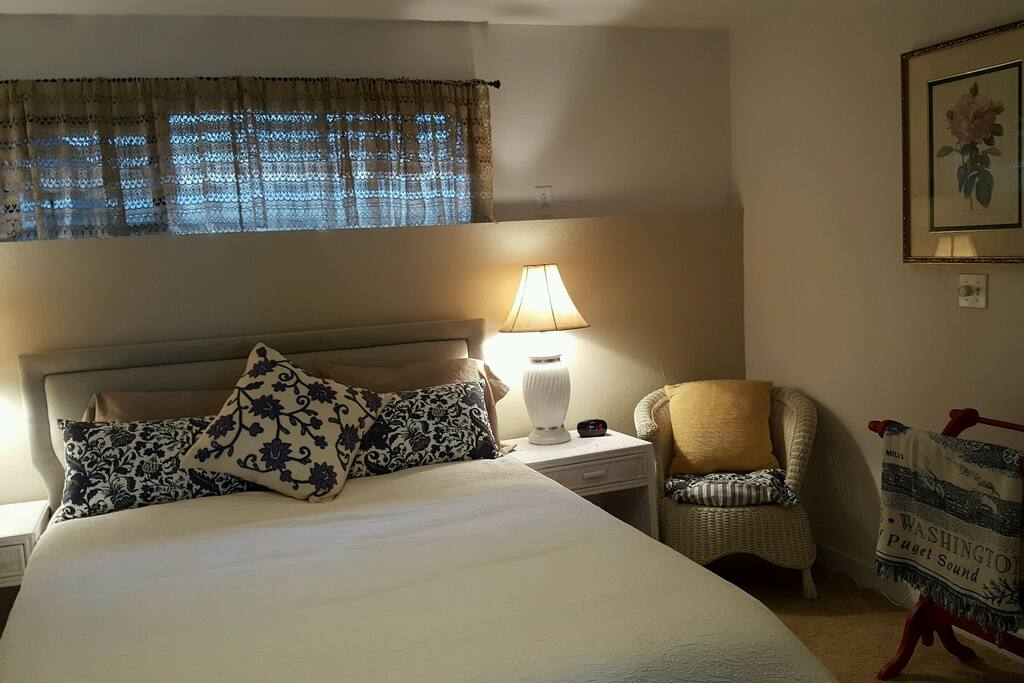 Quality 14" Queen Memory foam mattress and armoire.