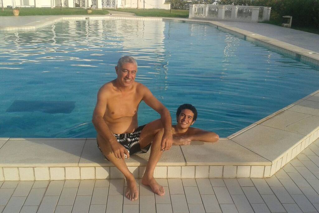 La piscine de la résidence
