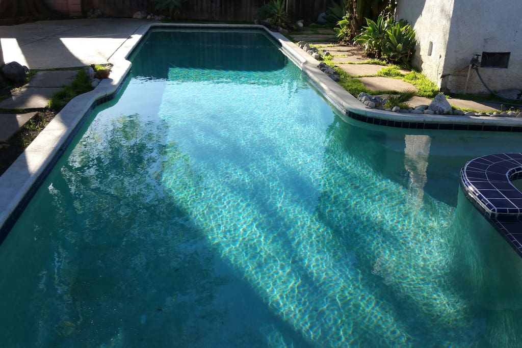 40' Lap pool. 4feet deep. Who needs a gym?? #GittrDone