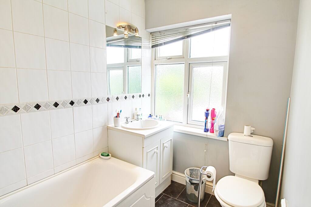 Shared bathroom upstairs