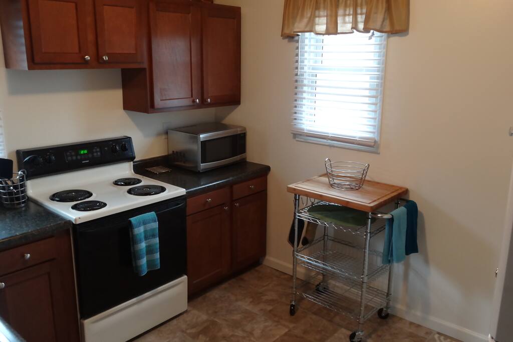 Well equipped kitchen