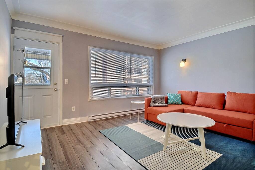 Bright living room