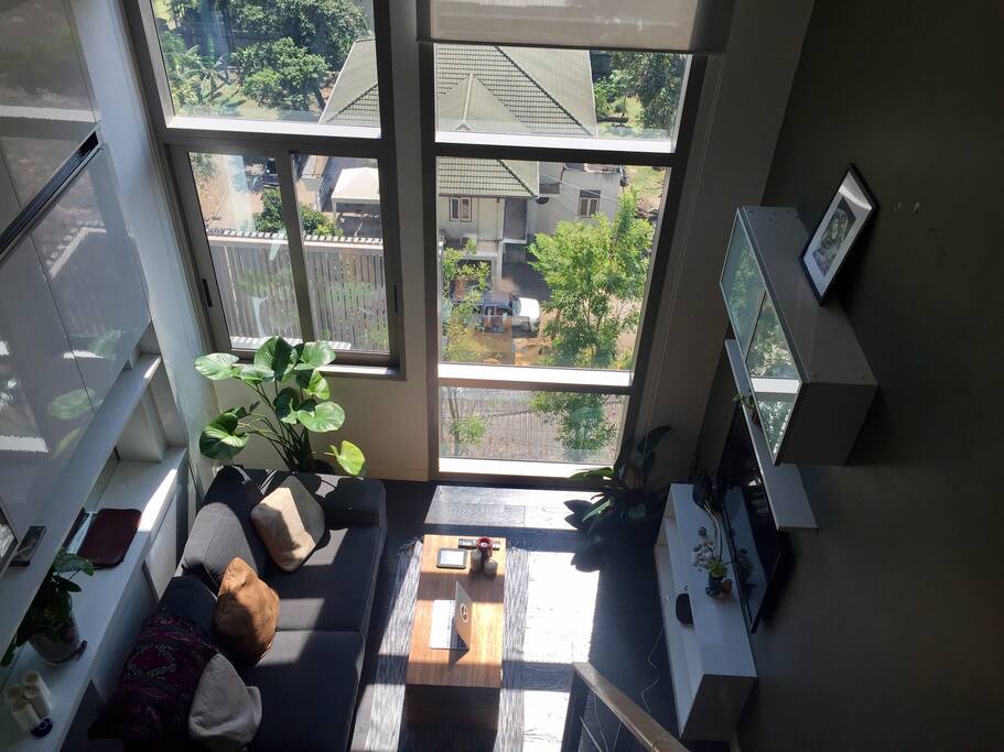 View from the upstairs bedroom