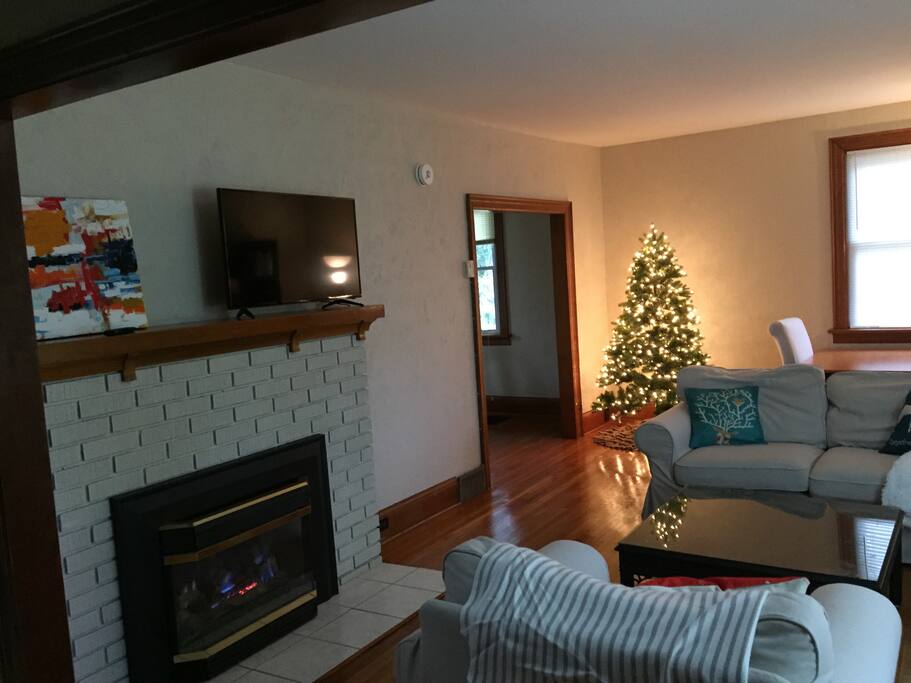 Getting ready for Christmas! Have your family Christmas or some Christmas holidays in beautiful Bayfield.