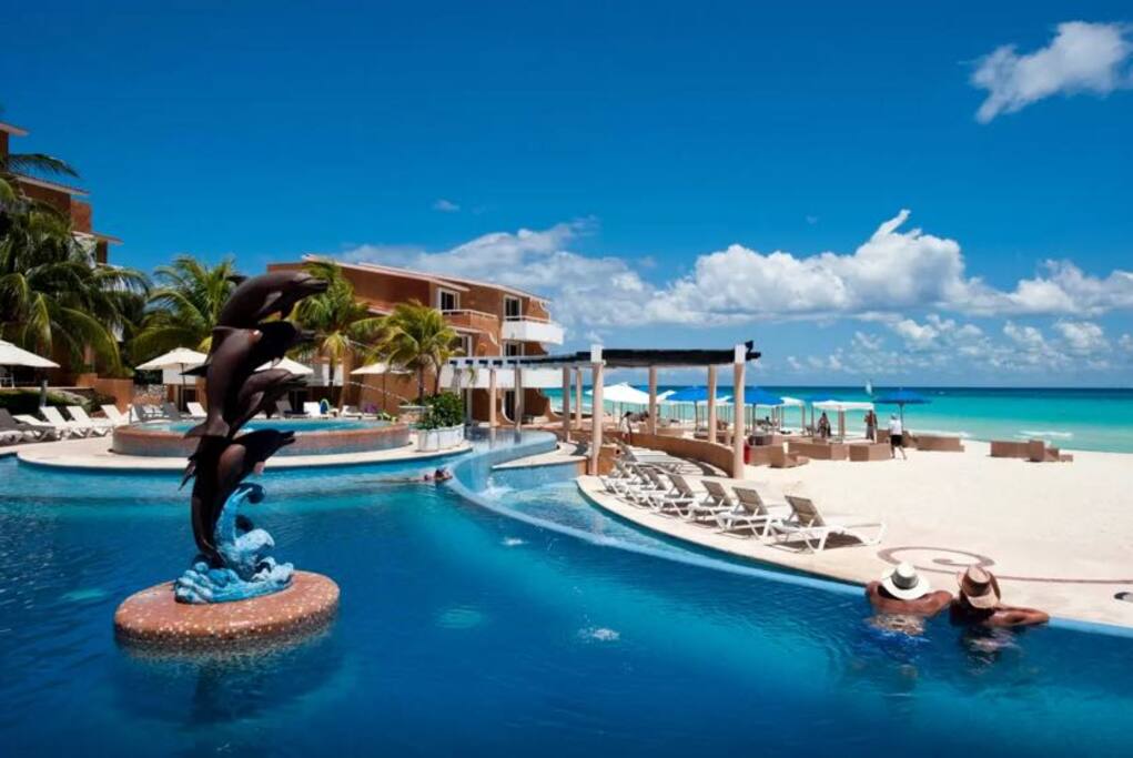 Private beach club