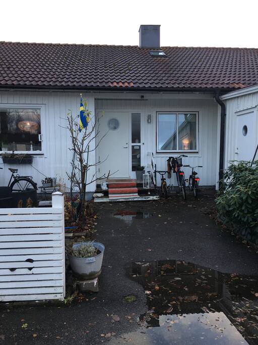 Entrén till huset