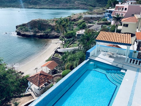 Casa Agua Cliff-Side Villa Over Private Beach