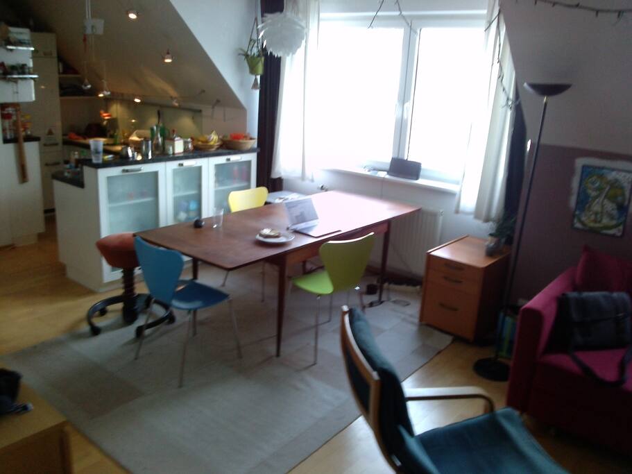 Helles Wohnzimmer / Bright living room