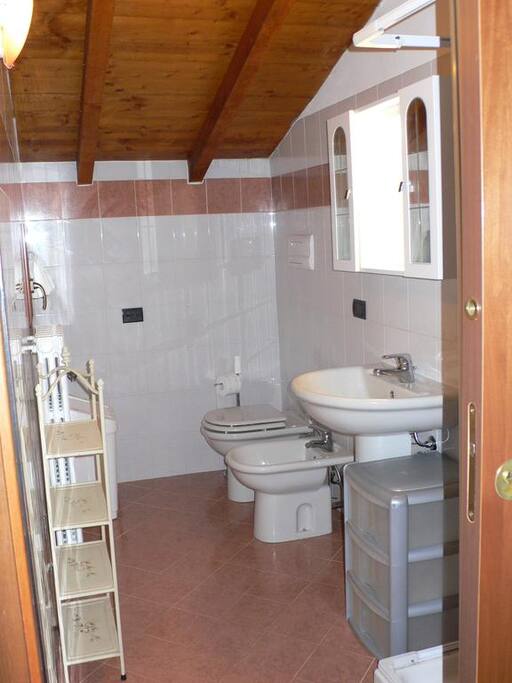 Bagno con doccia
