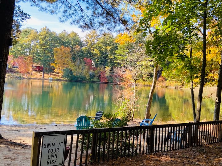 Pet friendly Pond studio