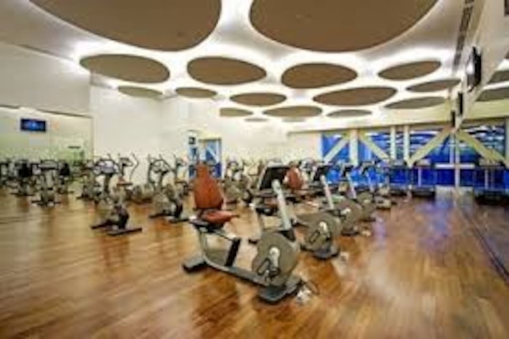 Free fully equipped, state of the art gym