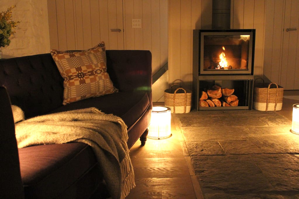 Living space at night