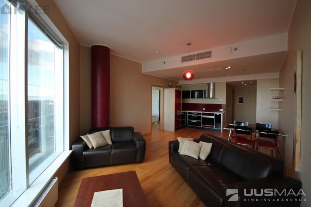 Cozy interior with AC
