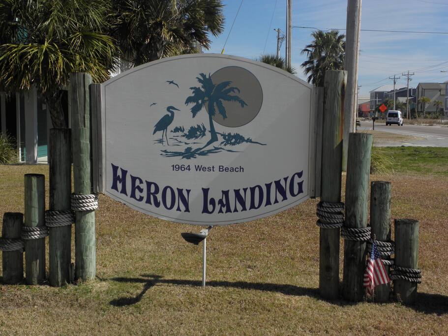 Entrance to Heron Landing
