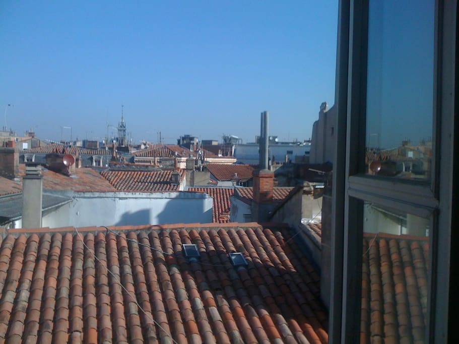 vue de l'appartement