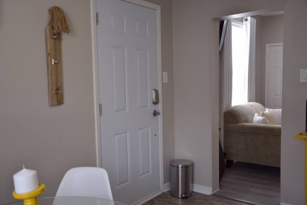 Private entrance