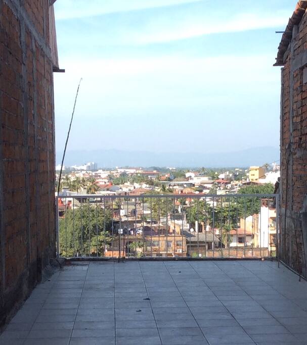 View from terrace