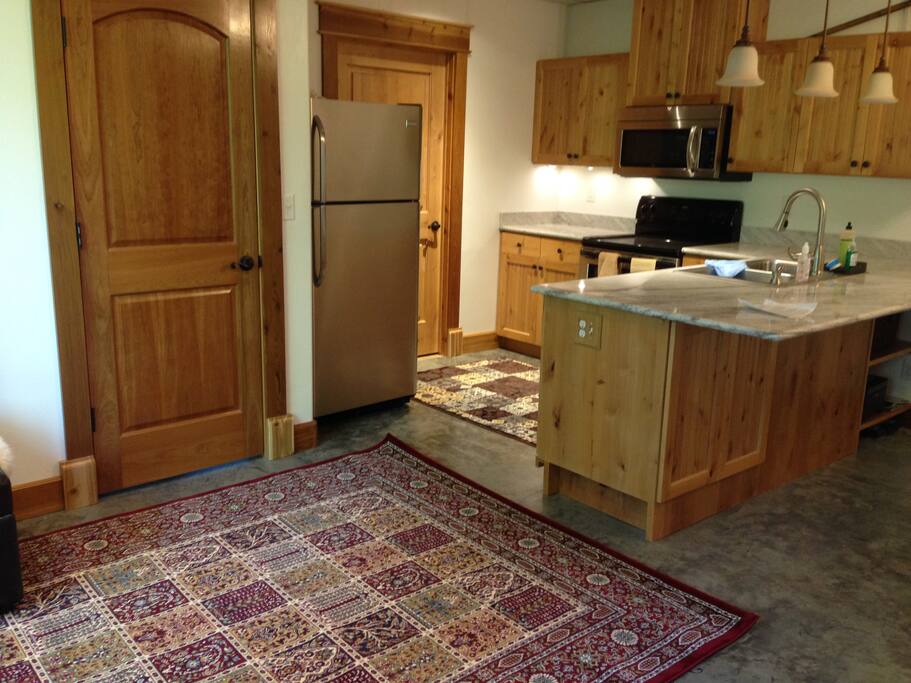 Open-concept commons area.